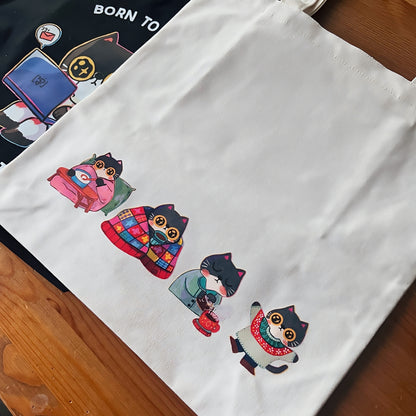 Born To Nap Tote Bag