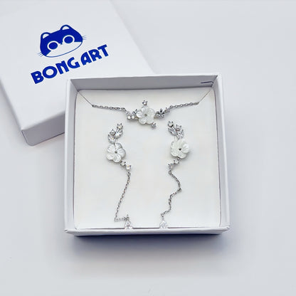 Dewdrops & Petals Set - Set Jewelry