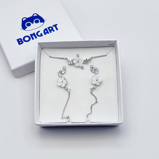 Dewdrops & Petals Set - Set Jewelry