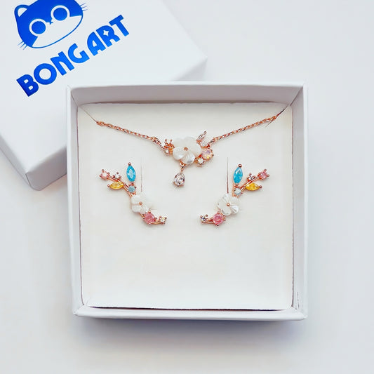 When Flowers Smile Set - Set Jewelry