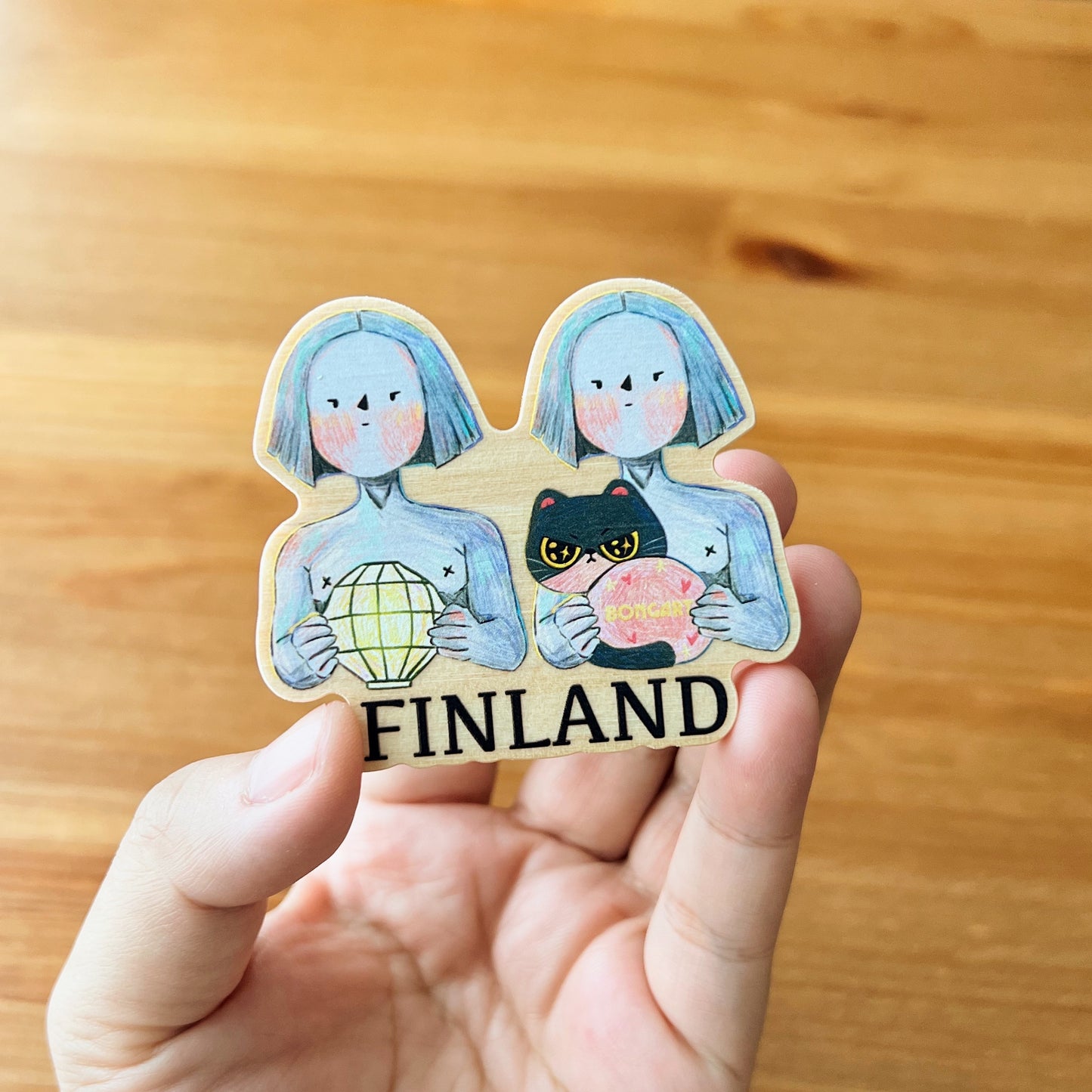 Finland | Wooden Magnets