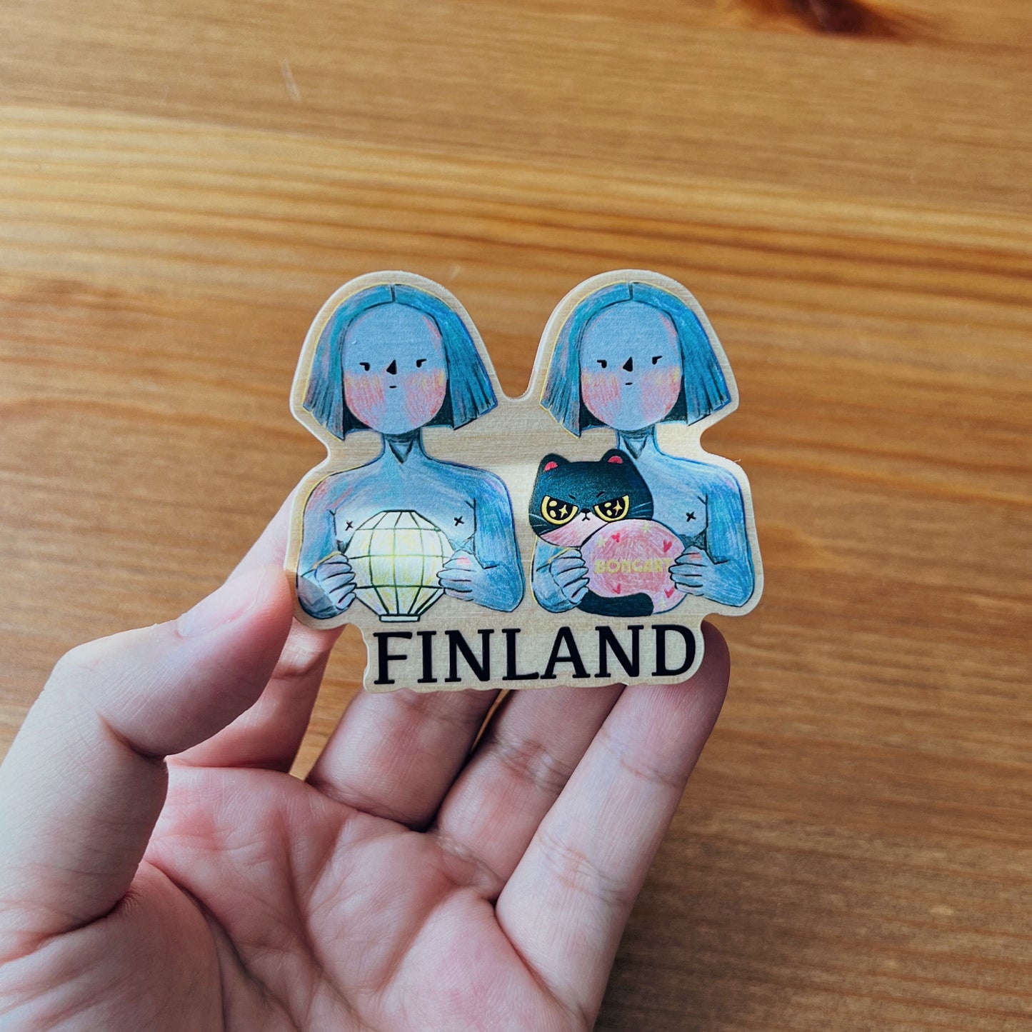 Finland | Wooden Magnets