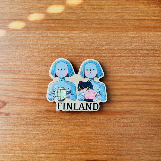 Finland | Wooden Magnets