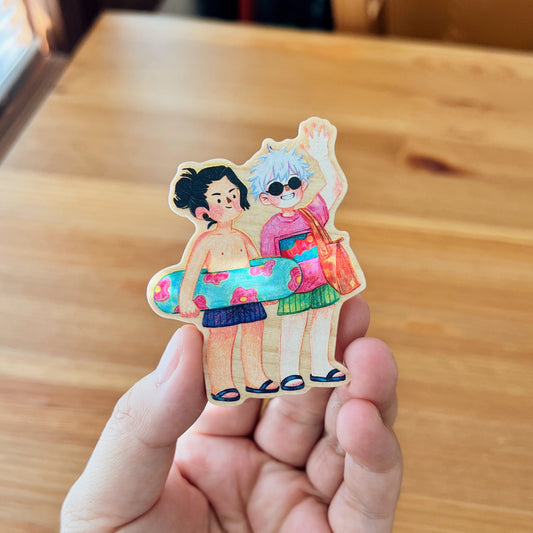 Jujutsu Kaisen | Wooden Magnets