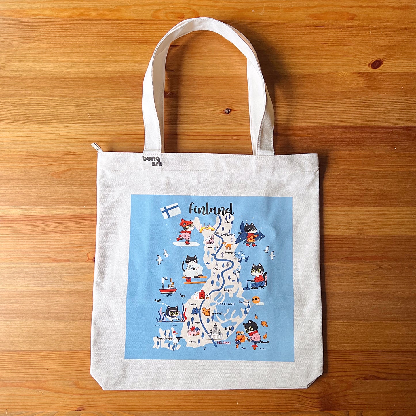 Finland Tote Bag