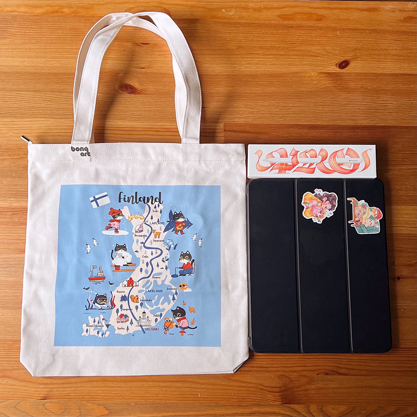 Finland Tote Bag