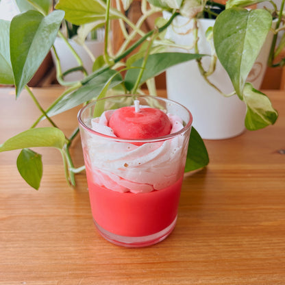 Large Gourmet Ruby Candle