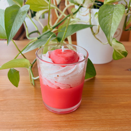 Large Gourmet Ruby Candle