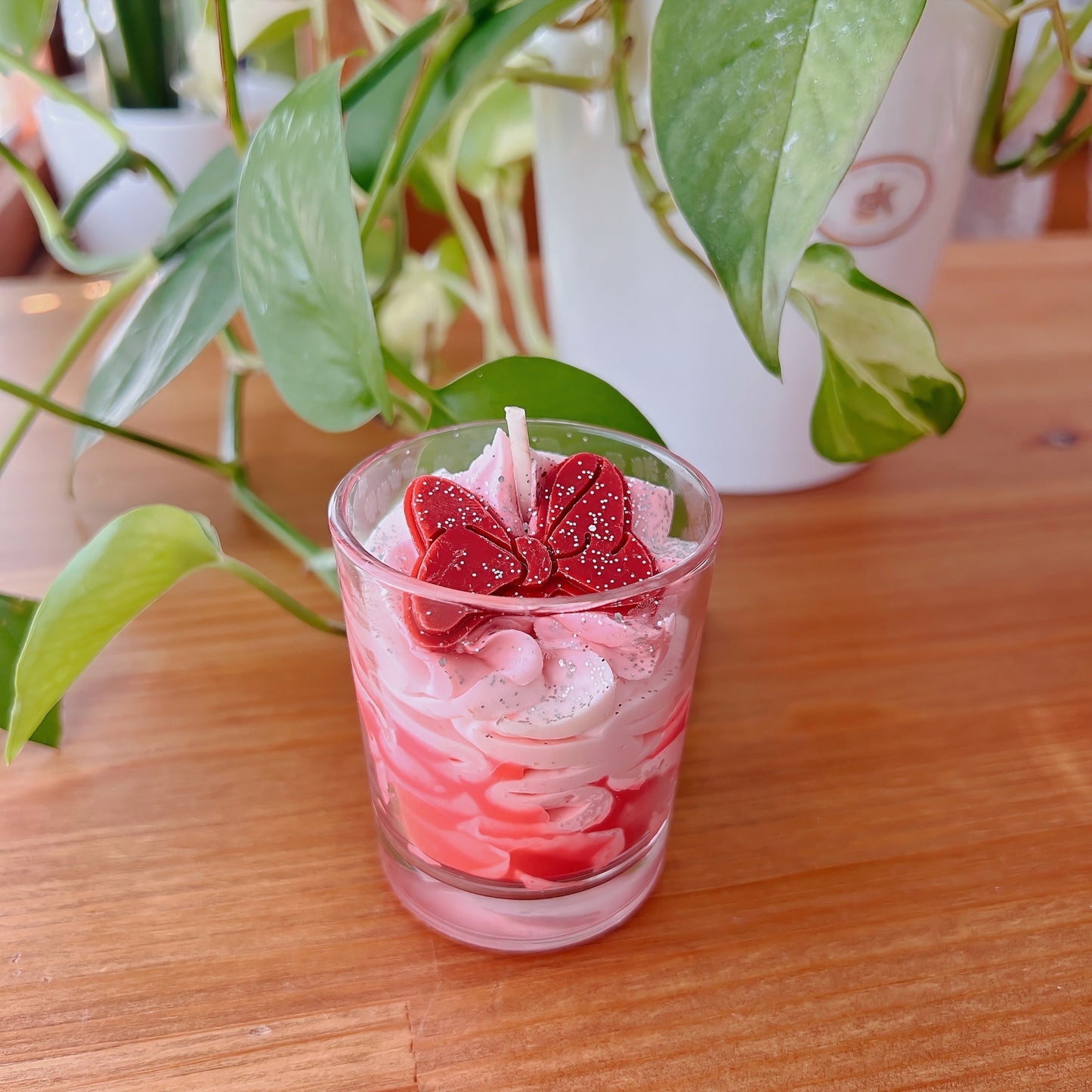Mini Gourmet Candle Vanilla Strawberry Caramel