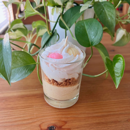 Gourmet Candle Salted Caramel -  Handmade candle