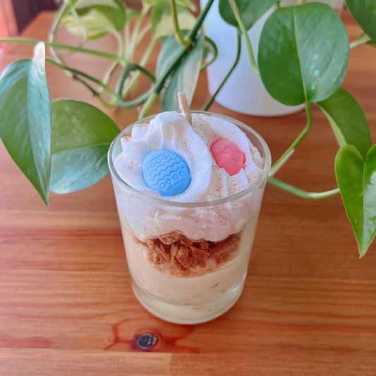Gourmet Candle Salted Caramel -  Handmade candle