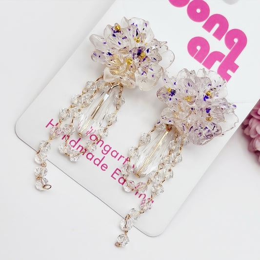 Dazzling Flower Earrings