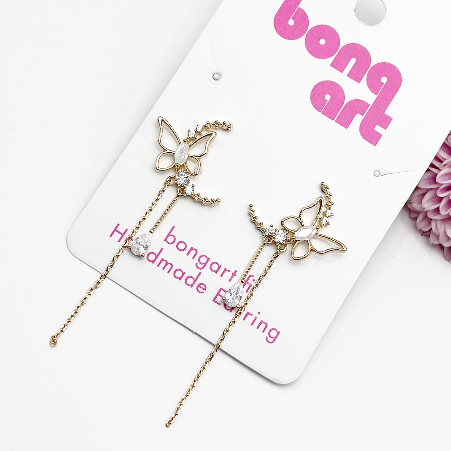 Lunar Butterfly Earrings