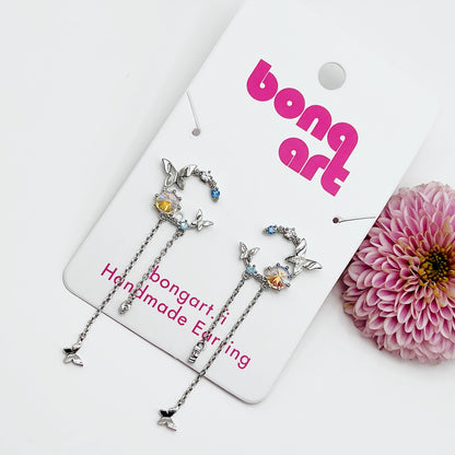 Moonlight Butterfly Earrings
