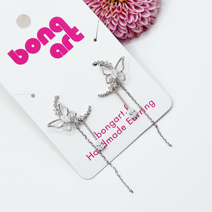 Lunar Butterfly Earrings