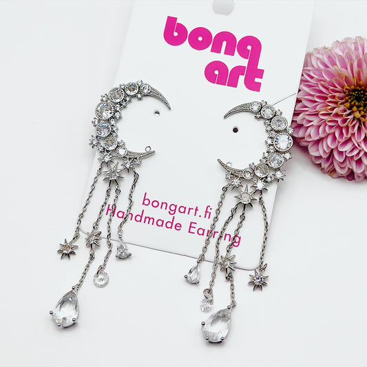 Crystal Moonlight Earrings