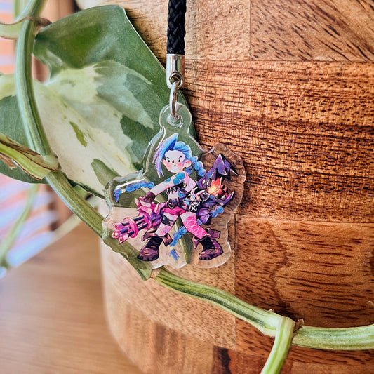 Jinx | Clear Acrylic Phone Charm
