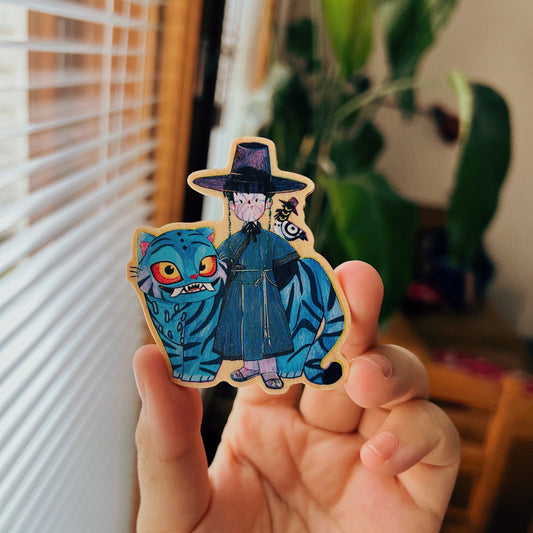 Kpop Demon Hunters Ver 01 | Wooden Magnets