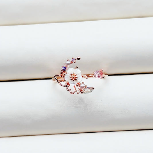 Pearl Blossom Ring