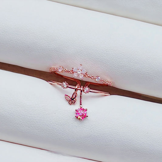 Blooming Duo Ring