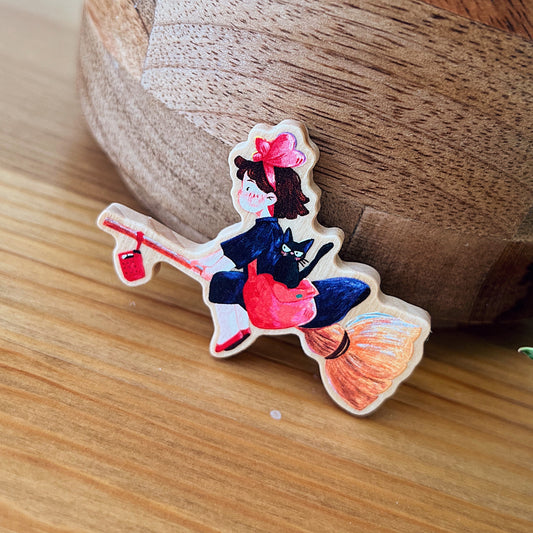 Kiki's Delivery Service | Wooden Magnets