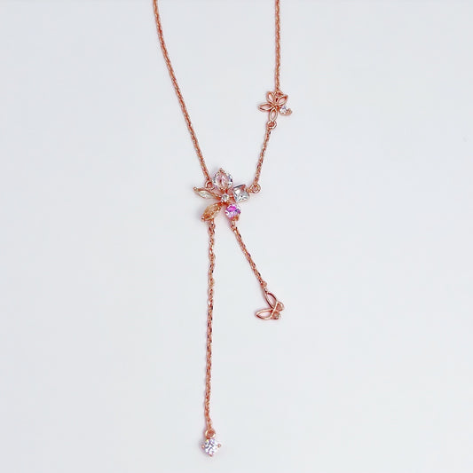Dewdrop Flower Necklace