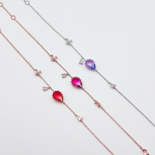 Crystal Tear Bracelet
