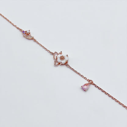 Mother of Pearl Flower Bracelet