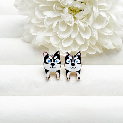 Tiny Puppy Love Earrings