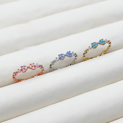 Lustre Bow Ring