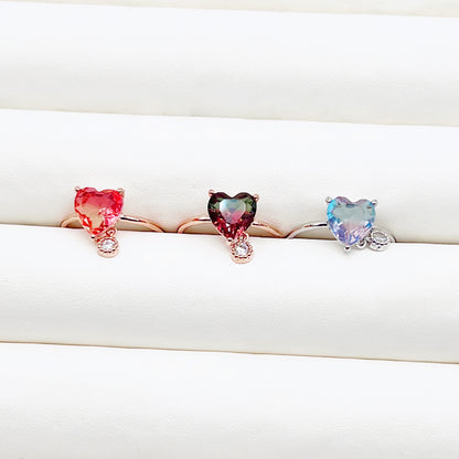 Halo Heart Ring