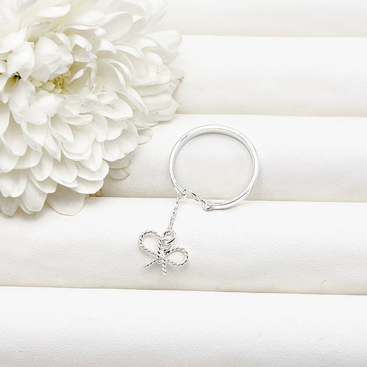 Little Bow of Joy - 925 Silver Ring