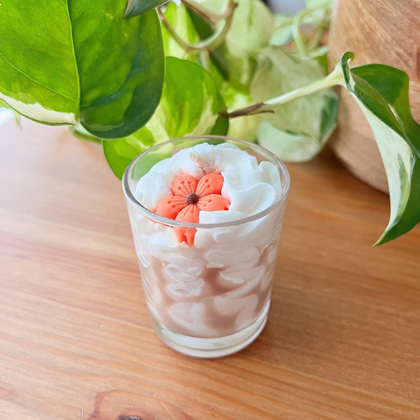 Mini Gourmet Candle Flowers and Autumn Sandalwood