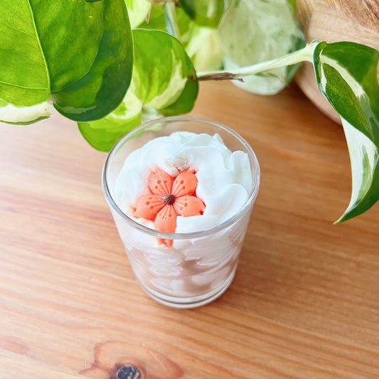 Mini Gourmet Candle Flowers and Autumn Sandalwood