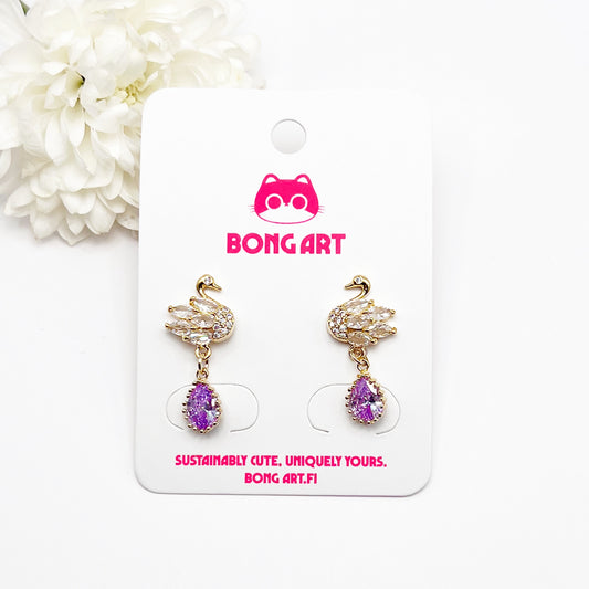Starlit Flight of Birds Earrings