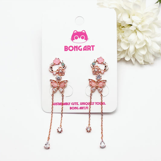 Moonlit Butterfly Tales Earrings