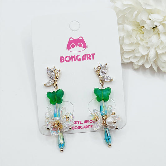 Whispers of Flying Petals Earrings
