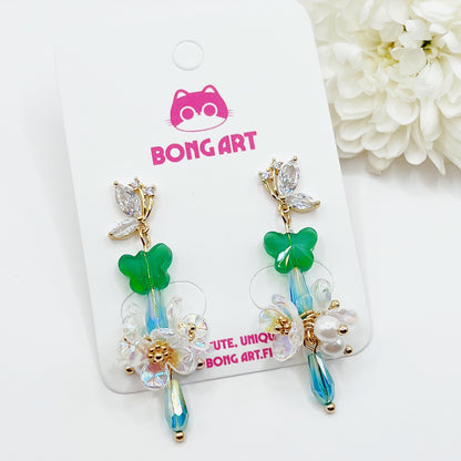 Whispers of Flying Petals Earrings