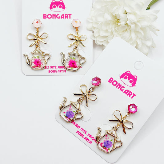 Secret Teapot Stories Earrings