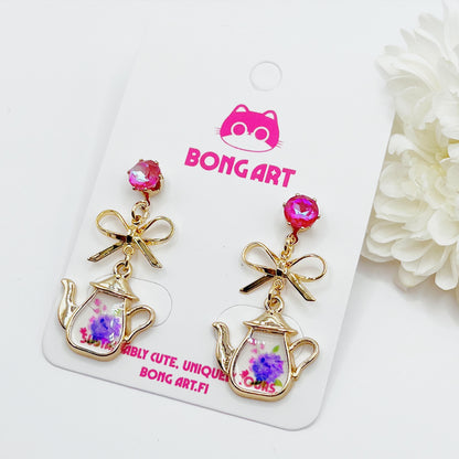 Secret Teapot Stories Earrings