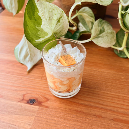 Mini Gourmet Peach Candle