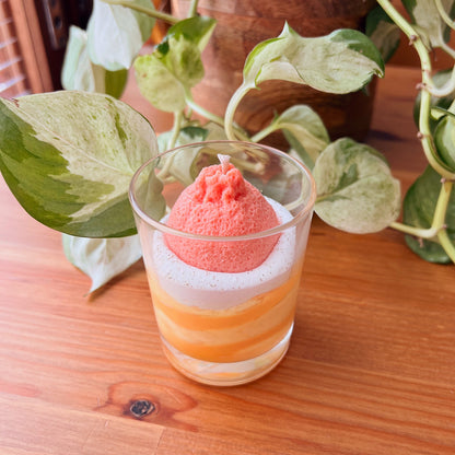 Gourmet Candle Clementine Monoi - Handmade candle