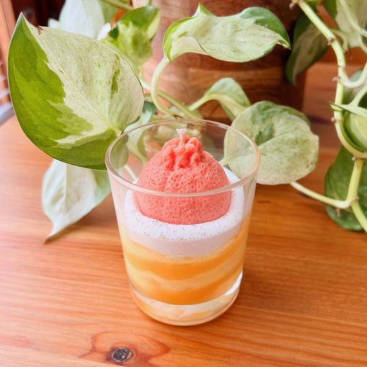 Gourmet Candle Clementine Monoi - Handmade candle