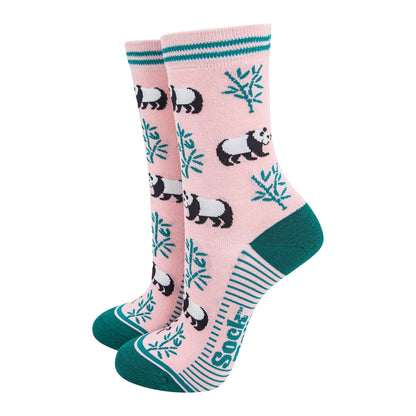 Women's Bamboo Socks - Panda