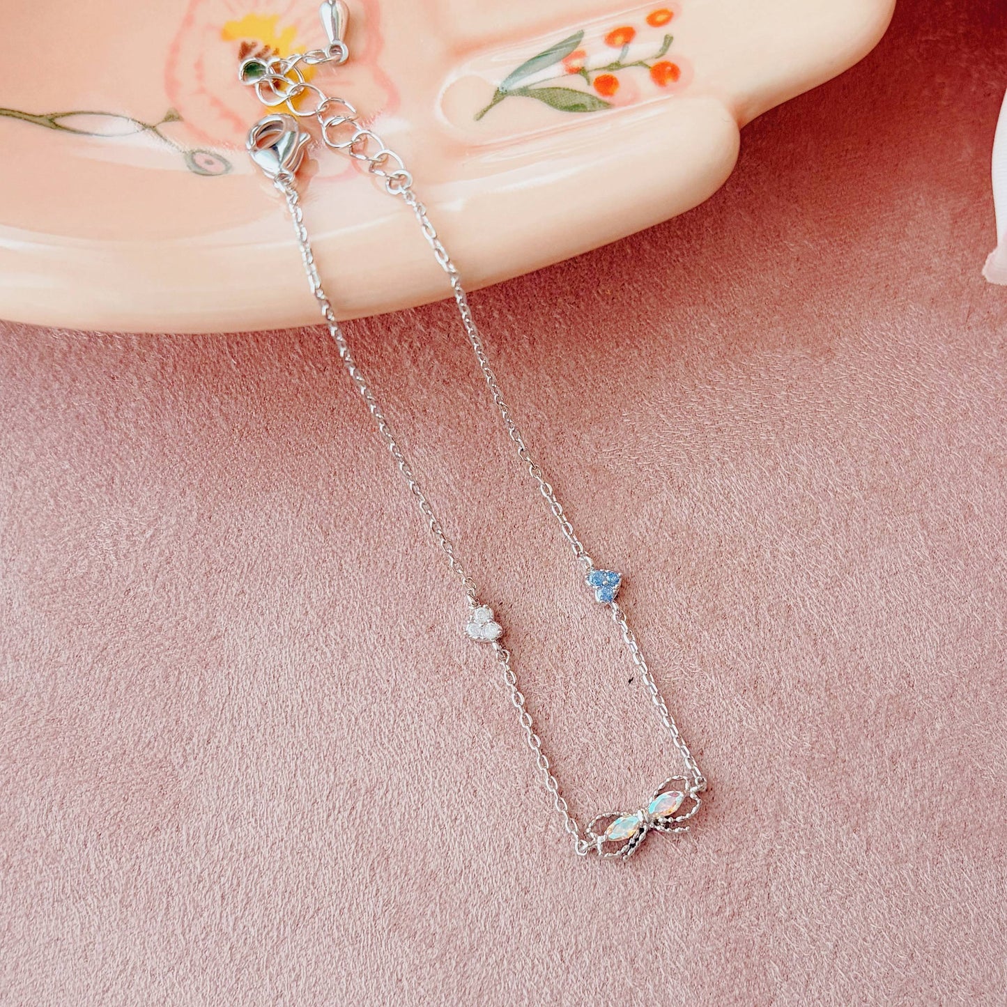 Blushing Flower Bracelet