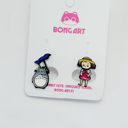Totoro’s Rainy Day Earrings