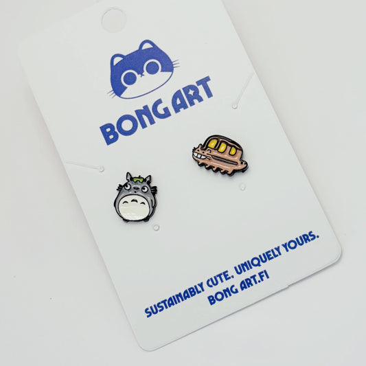 Totoro’s Soft Aura Earrings