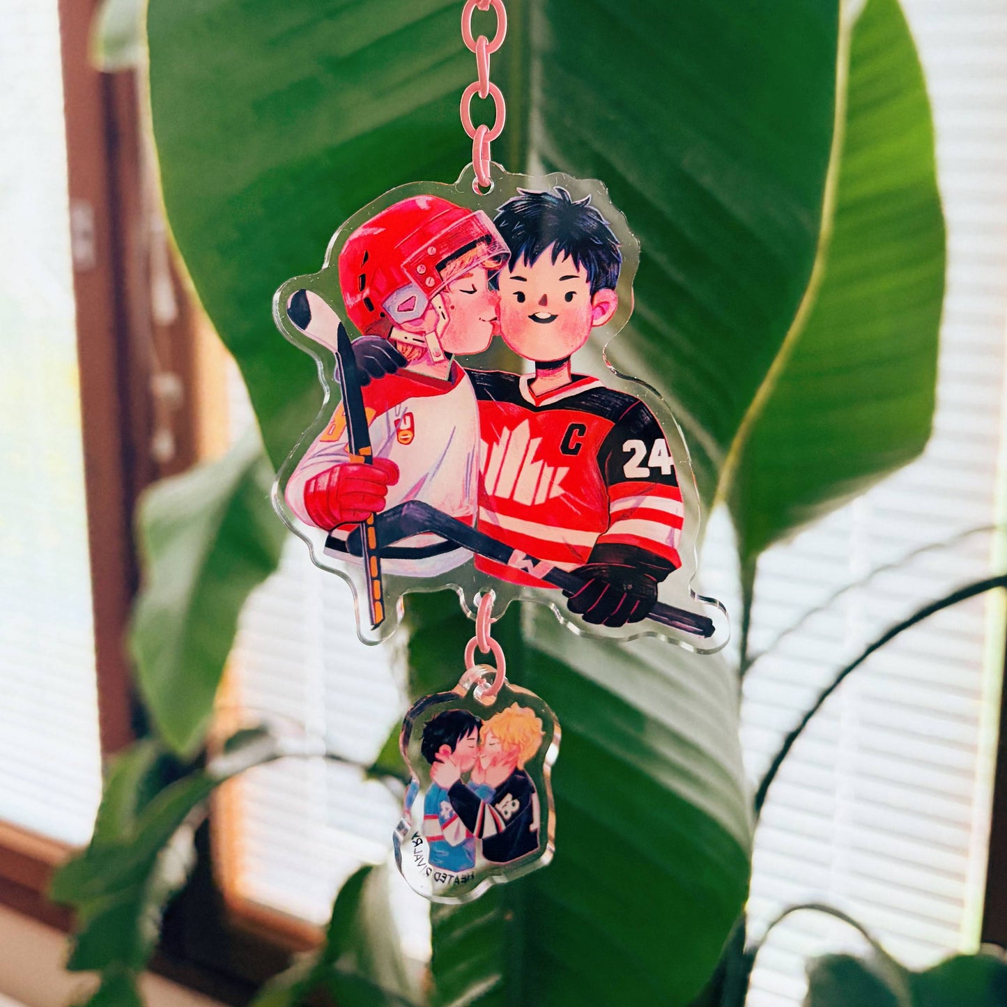 Heated Rivalry | Acrylic keychain