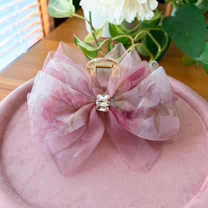 Dreamy Lace Bow – Claw Clip