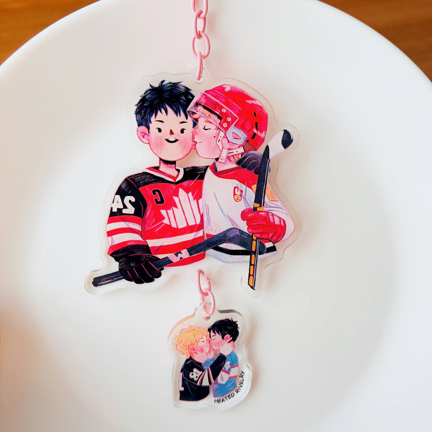 Heated Rivalry | Acrylic keychain